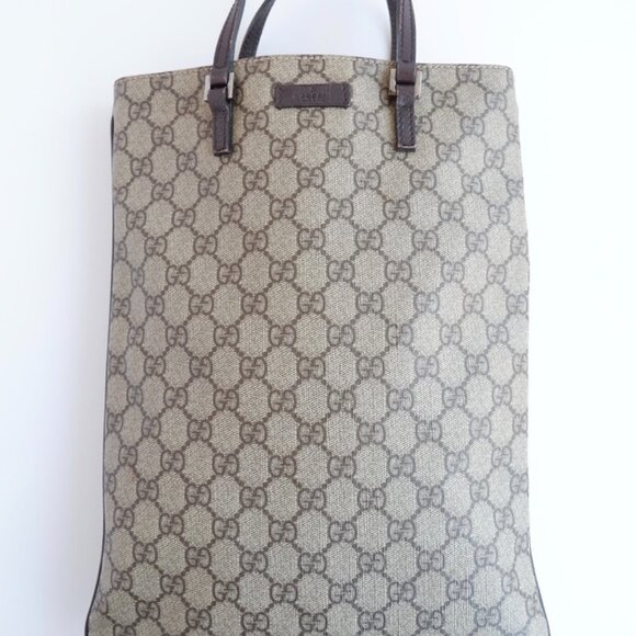 Authentic Preowned Gucci Brown GG Canvas Top Handle Handbag - Picture 12 of 12